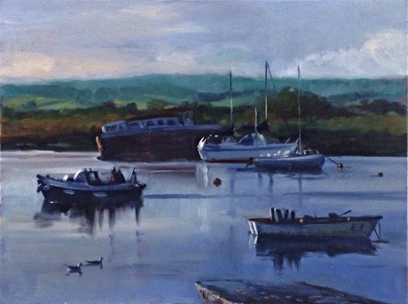 "Late Afternoon, Topsham"